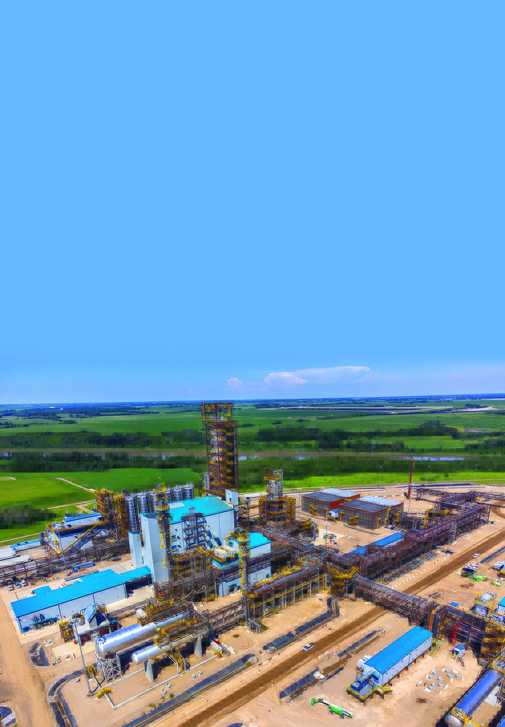 Heartland’s new PP Plant in Alberta, Canada is fully operational.