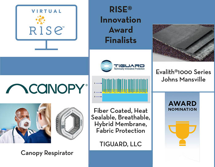 RISE 2021 Innovation Award finalists
