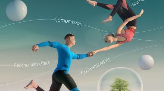 Lycra Adaptiv fiber for motion