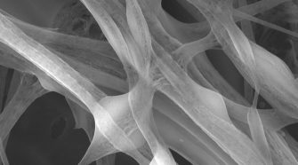 Figure 1. Porous carbon nanofibers derived from organosolv lignin and developed for glucose sensing.