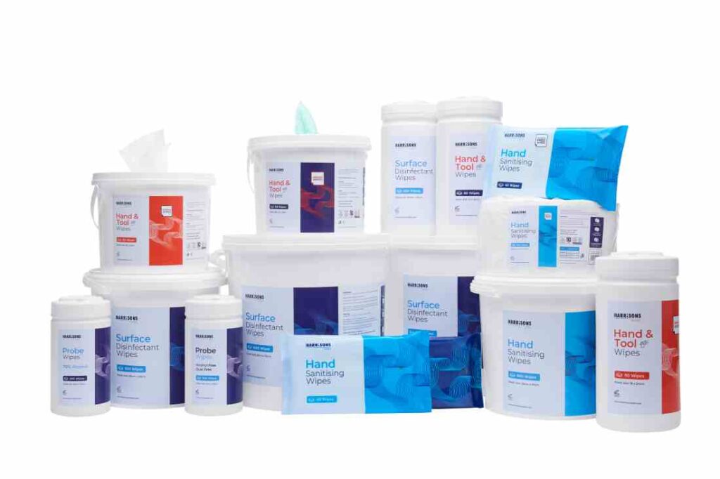 New Harrisons wet wipes offering.