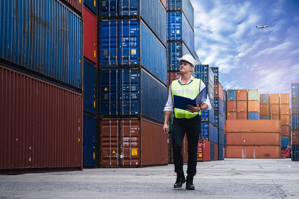 Access to shipping containers