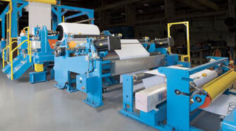 Fabric coating line – performance technology for quality textiles.
