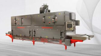 Radio Frequency Company's RF dryer for nonwoven webs.