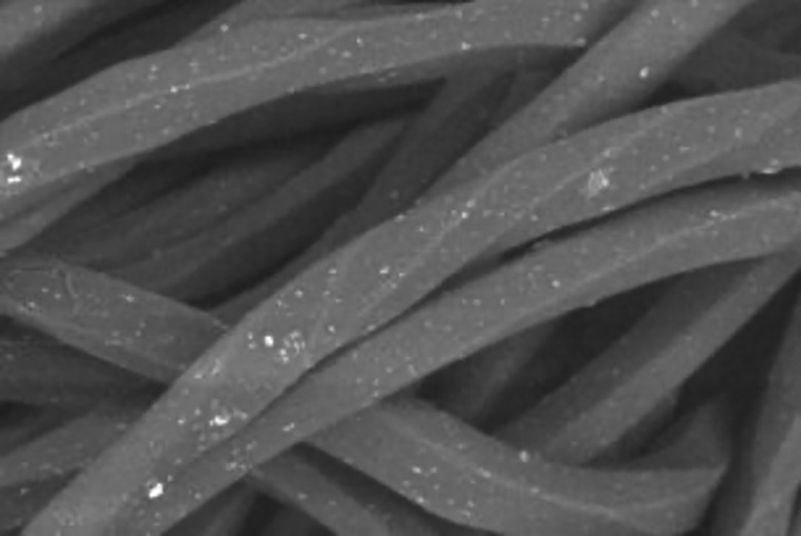 Noble Biomaterials’ Ionic+ technology uses silver ions permanently extruded into the fiber or filament. Photo courtesy of Noble Biomaterials