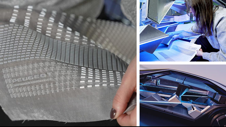 Peugeot ‘micro- architectures’ require no molds – a breakthrough in terms of industrialization. Photo courtesy Peugeot