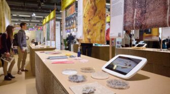 Sustainable fibers are in focus at Techtextil 2026. Photo: Jean-Luc Valentin/Messe Frankfurt