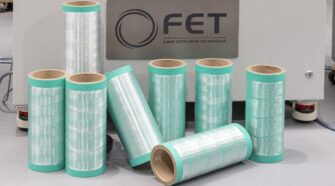 UHMWPE produced in the new FET-500 to be introduced at Techtextil 2026.