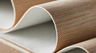 The highly flexible composite material NUO. Photo courtesy of DITF