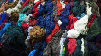 Textile recycling in Italy is rising. Photo courtesy of Comistra s.r.l.