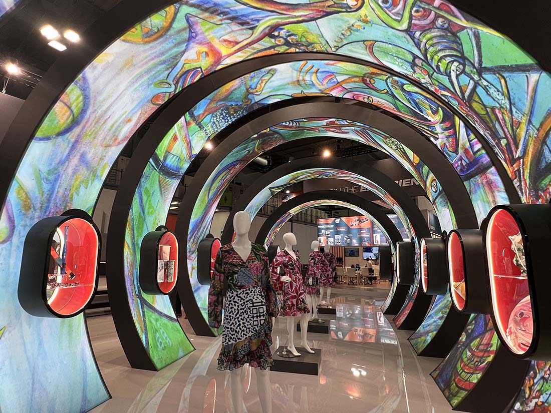 Digital textile printing and textile recycling stood out at ITMA Milan.