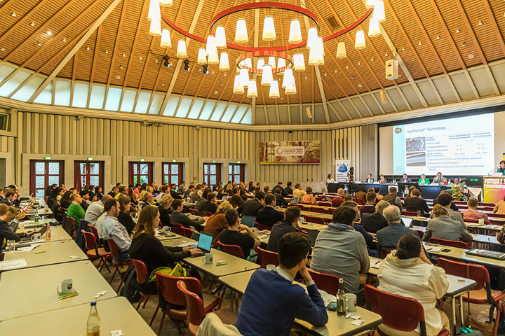 The Cellulose Fibres Conference attracted more than 225 participants from 30 countries. Photo courtesy Nova-Institut
