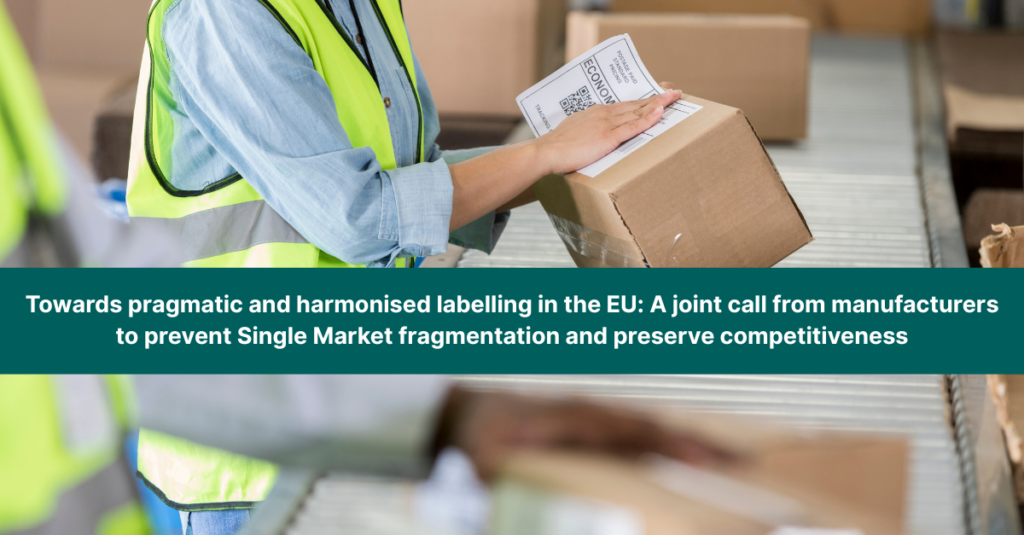 Towards pragmatic and harmonized labelling in the EU