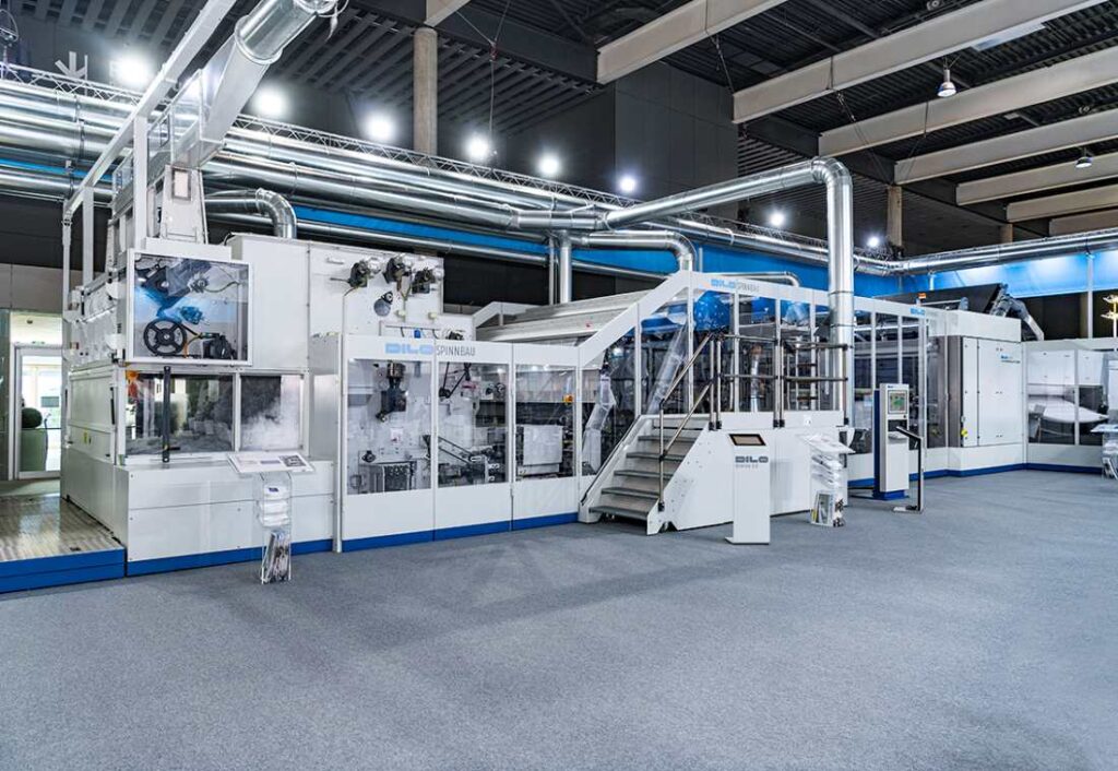 Dilo nonwoven production line.