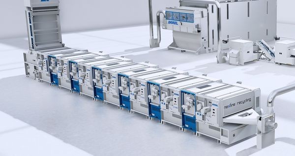 ANDRITZ textile recycling line.