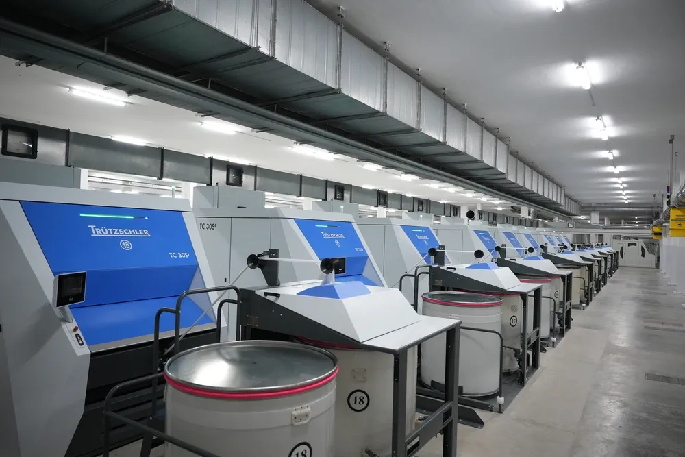 TC 30Si cards from Trützschler installed at Ibrahim Fibres in Pakistan.