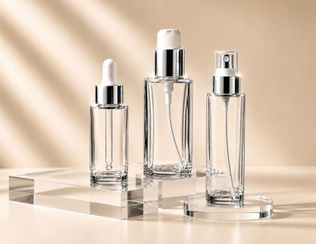 New glass-like PET packaging gives beauty and personal care brands greater design freedom, recycling compatibility and a choice of sustainable feedstock options.