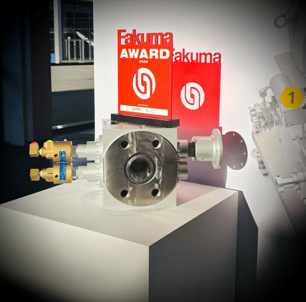 MAAG's new extrex⁶ EC PVC pump and the Fakuma Innovation Award.