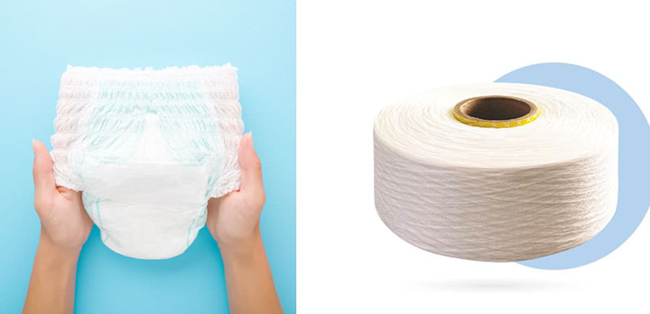 SnugFit® is an improvised polymer variant of premium spandex fiber for baby and adult diapers. 
It is crafted with European winding technology process to provide better comfort without any leakages. It offers effective solutions for the hygiene industry. 