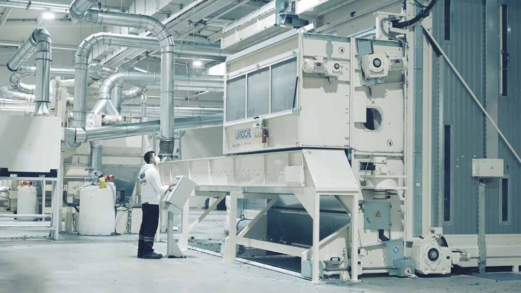 Re&Up’s Gaziantep facility in Turkey will soon be able to recycle 200,000 tons of fibers annually.