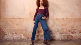 At a recent Kingpins Amsterdam, The Lycra Co. showed its bio-derived Lycra® EcoMade fiber and its customized fit solution for jeans, Lycra FitSense denim technology. Photo courtesy of The Lycra Co.