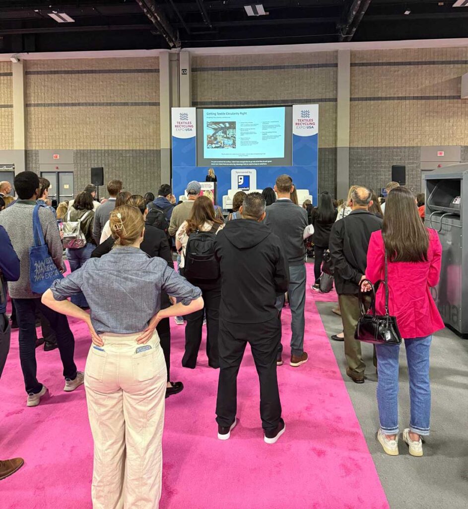 The Textile Recycling Expo USA attracted nearly 2,000 visitors during its inaugural event.