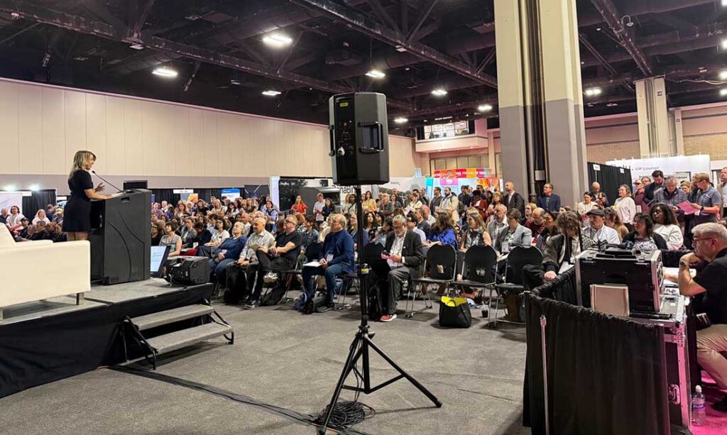 Textiles Recycling Expo USA held recently in Charlotte, N.C., was modeled after the Textiles Recycling Expo that was launched several years ago in Brussels, Belgium.