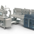 Hayssen X850 Flow Wrapper with Accraply Die Cutter & Label Applicator