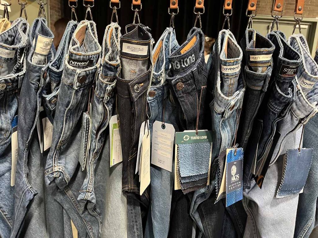 Lenzing Hong Kong has showcased its Application Innovation Collection 25, highlighting the versatility of Tencel, Modal and Ecovero fibers in a wide range of denim styles. Photo courtesy of A. Wilson