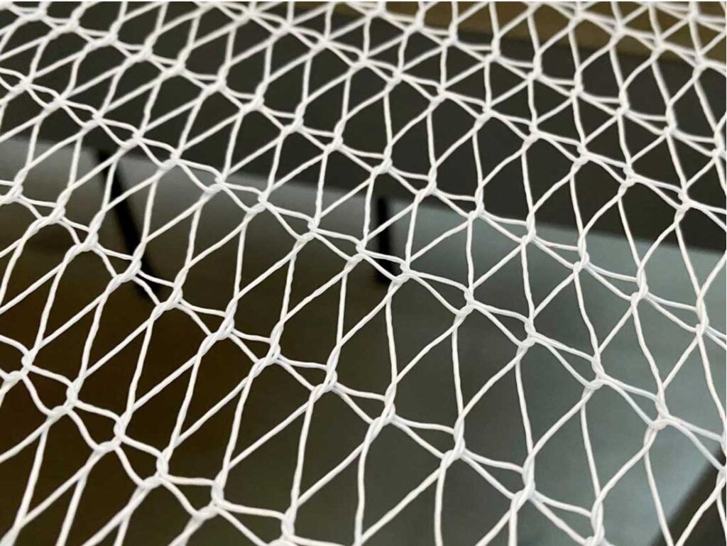 Tex Tech has developed a biobased marine geomat — a biodegradable underwater anchoring and restoration textile designed for the regeneration of Posidonia oceanica seagrass meadows. Photo courtesy of Tex Tech
