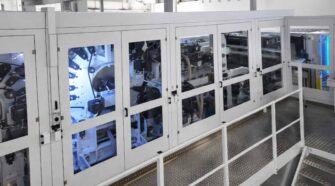 Trützschler introduced the compact NC‑Xe card at INDEX 2026, as an economical solution for ATB processes. Photo courtesy of Trützschler