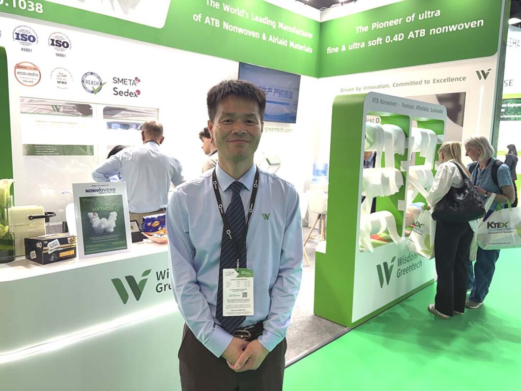 Wisdom Greentech’s research and development Director Luis Wu in Geneva. Photo courtesy of A.Wilson