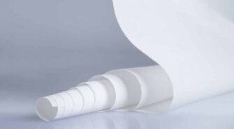 Freudenberg battery separator material. Photo courtesy of Freudenberg Performance Materials