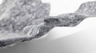 Close-up of Flexi-Light PET sound insulation for vehicles. Photo courtesy of Autoneum