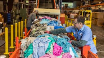 Apparel waste processing