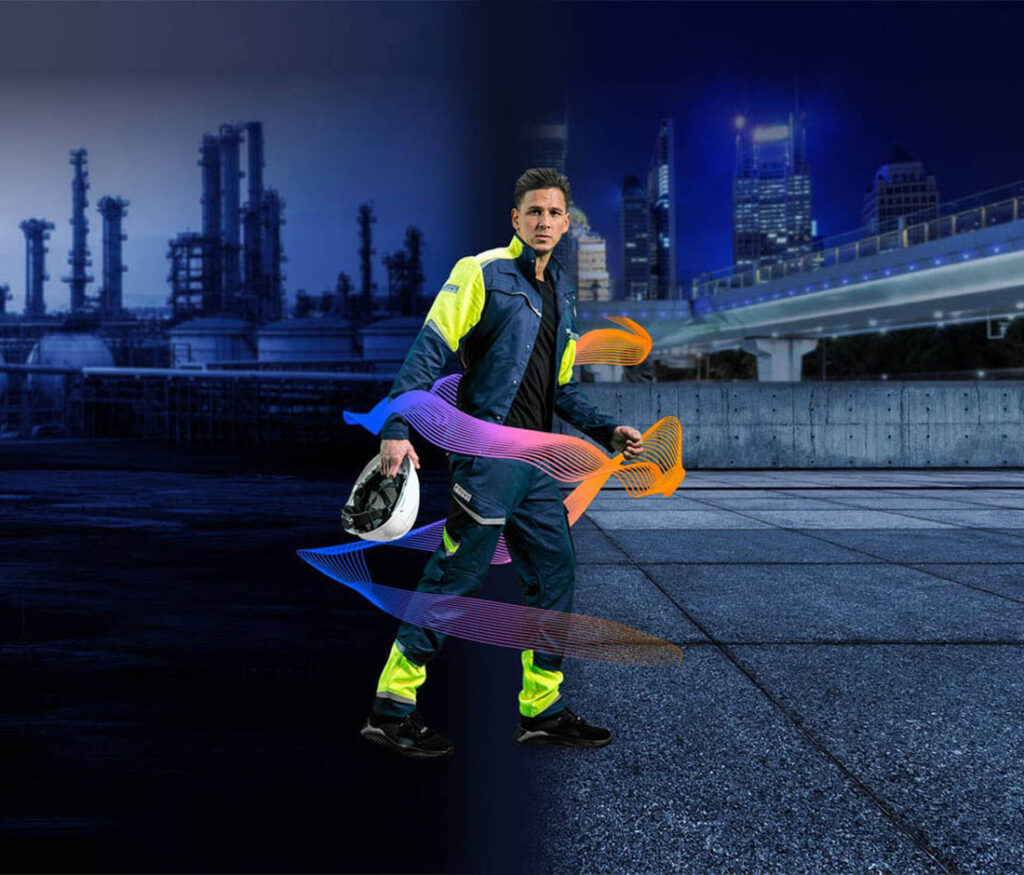 Tecasafe 360+ is an inherently flame-resistant stretch fabric that has just been launched by TenCate Protective Fabrics and further blurs the line between workwear and casualwear. Photo courtesy of TenCate