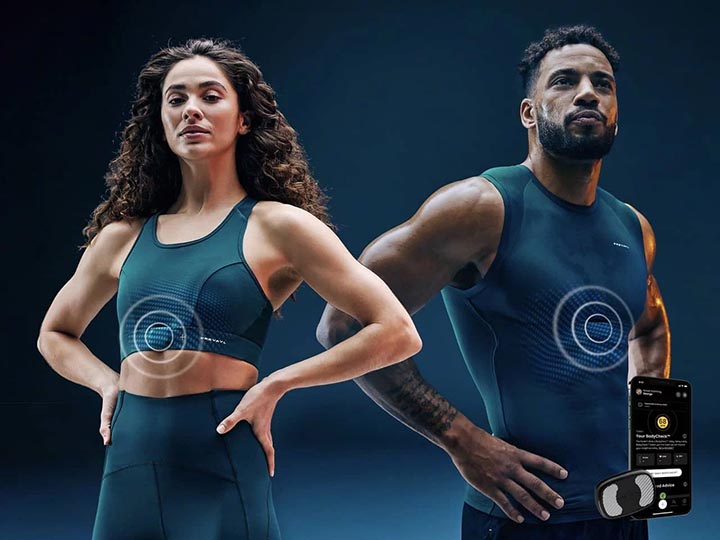 UK-based sportswear brand Prevayl has launched garments that look like high-end gym wear, but include a small, hidden pocket to store a sensor. Photo courtesy Prevayl