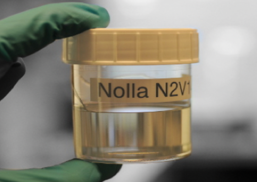 Nolla Silver Polymer: Crystal-clear liquid polymer contains 7,500 to 120,000 ppm of active silver and is highly effective against viruses, bacteria and fungi.