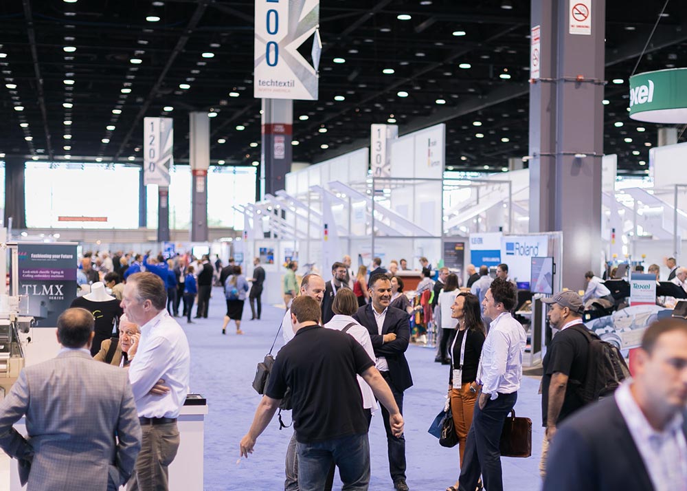 Techtextil North America featured 167 exhibitors from 16 countries and more than 3,000 attendees.